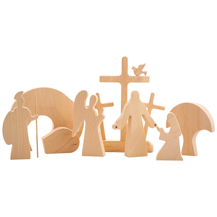 BowLift | Easter Scene Wooden Decoration