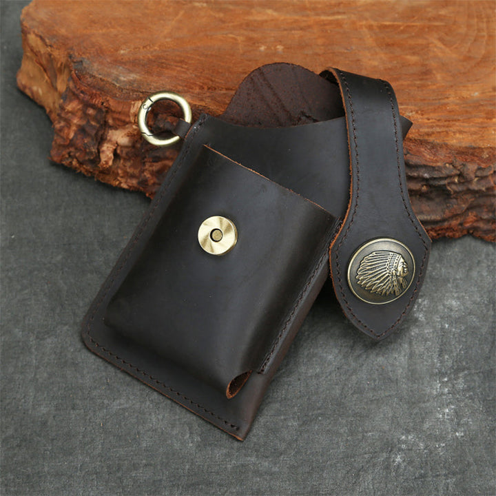Azura | Multifunctional leather phone case