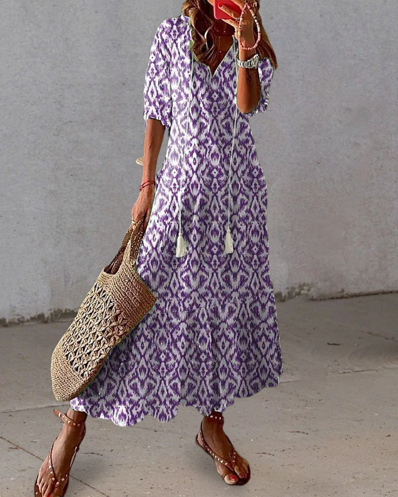 Lorna | Stylish Bohemian Tassel Dress