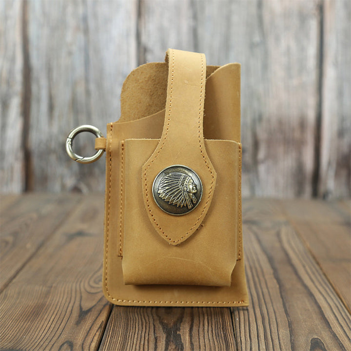 Azura | Multifunctional leather phone case