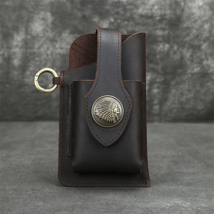 Azura | Multifunctional leather phone case