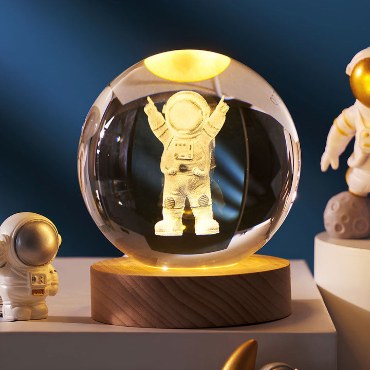 BowLift | Luminous Crystal Ball LED Night Light Decor
