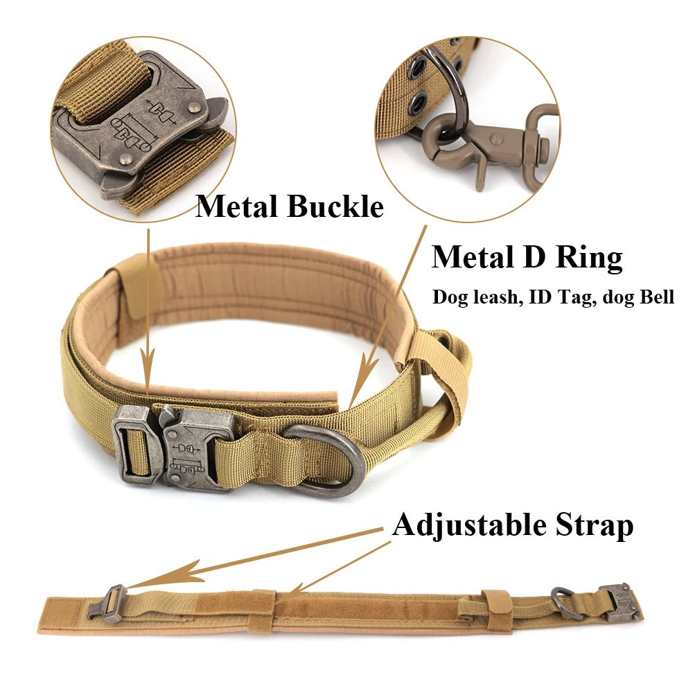 Azura | KrachtGrip Dog Harness – Adjustable Tactical Harness for Training & Walks