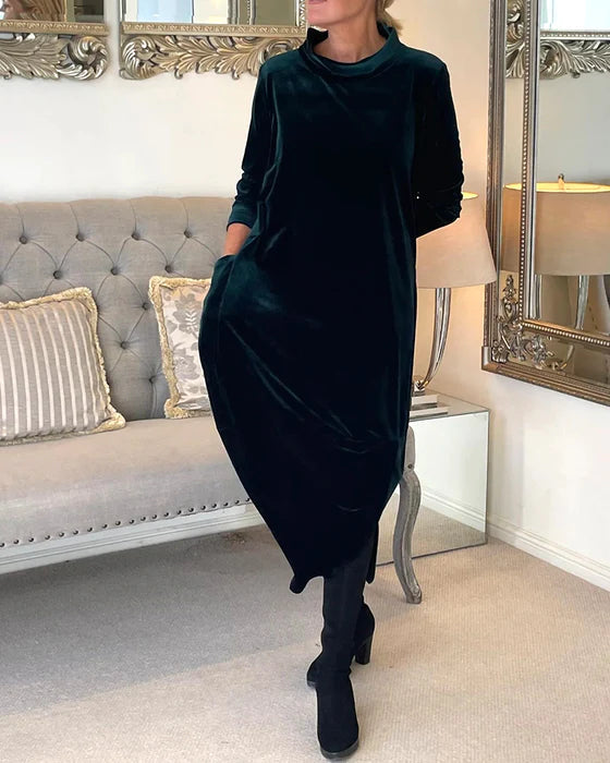 Iris™ Velvet Winter Dress