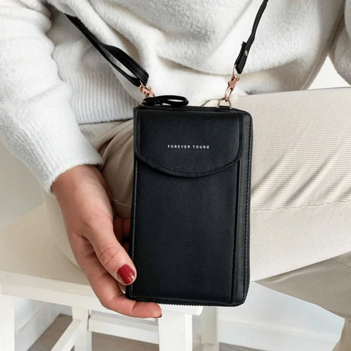 First-class phone case/shoulder bag with zipper | Azura