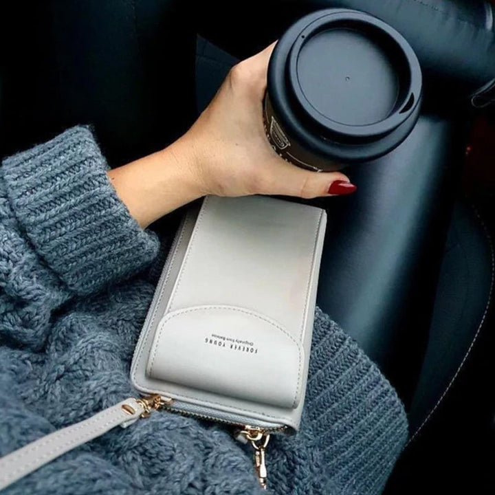 First-class phone case/shoulder bag with zipper | Azura