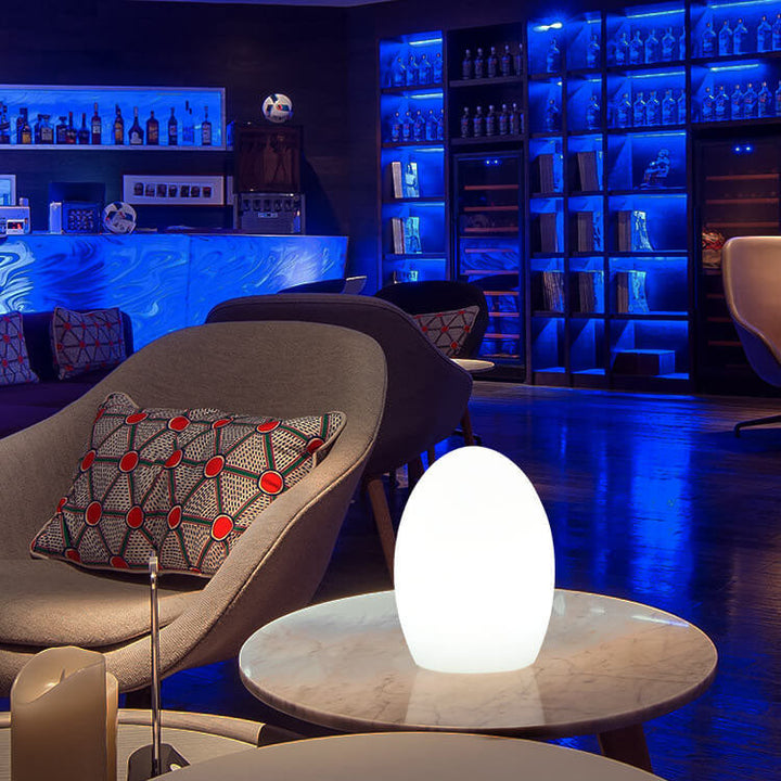 BowLift | RGB ABS Egg-shaped LED Decorative Table Lamp