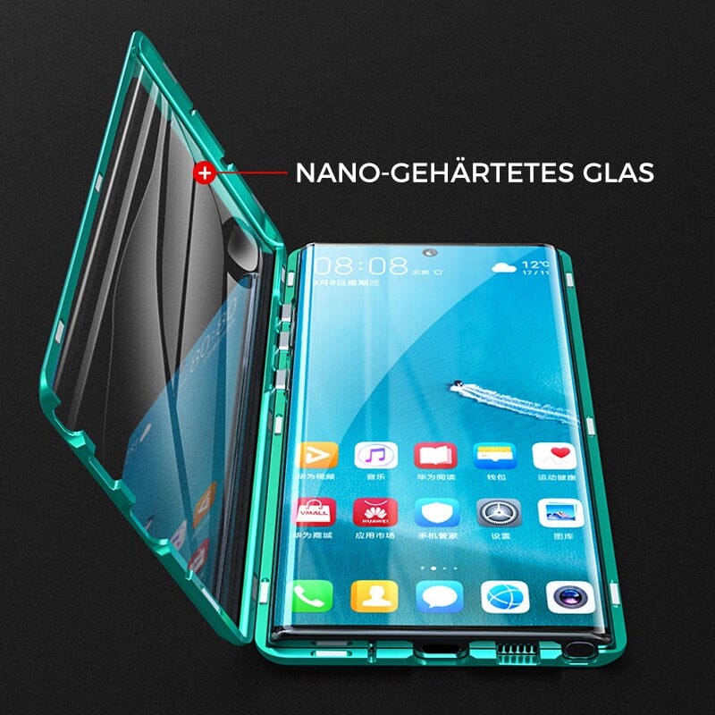 Azura | Samsung magnetic tempered glass double-sided phone case