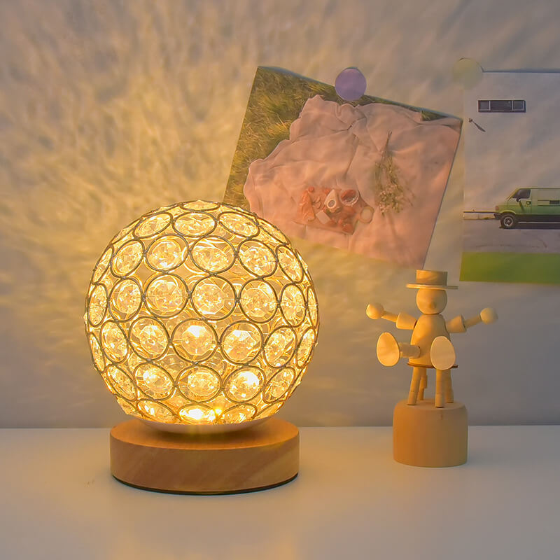 BowLift | Modern Minimalistic Round USB Rechargeable LED Night Light Table Lamp