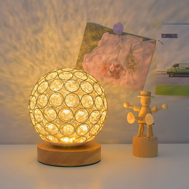 BowLift | Modern Minimalistic Round USB Rechargeable LED Night Light Table Lamp
