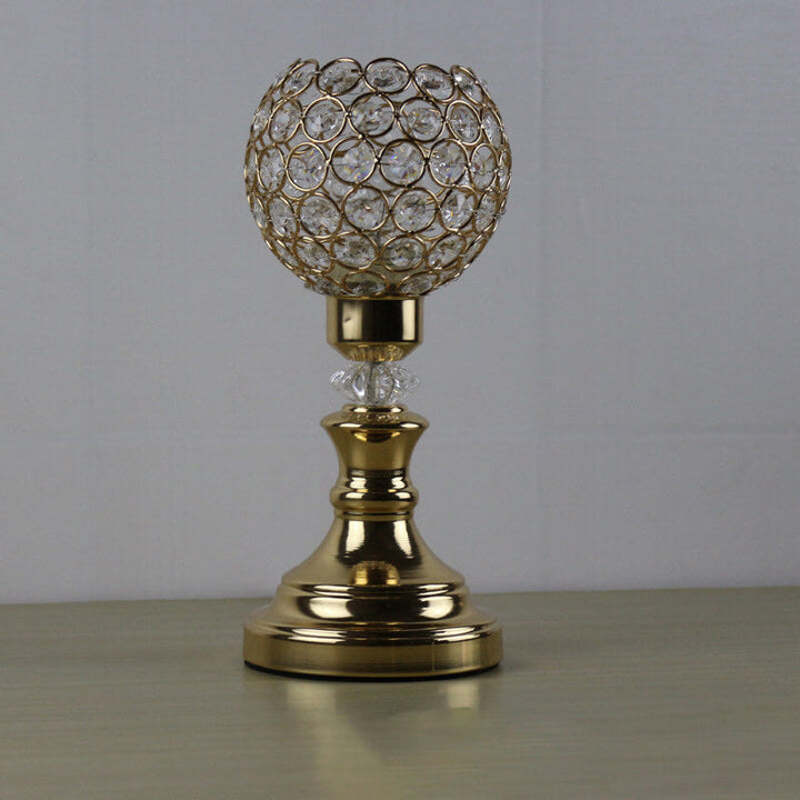 BowLift | European Luxury Crystal Ball 1-Light Art Table Lamp