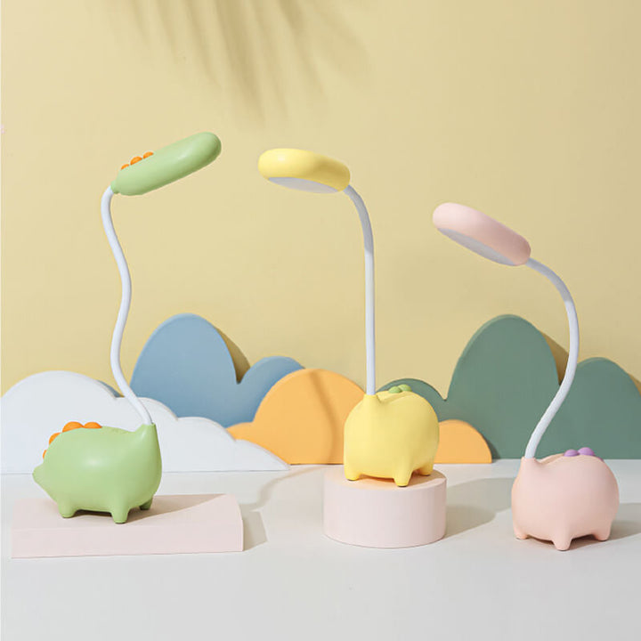 BowLift | Rechargeable LED Desk Lamp with Cartoon Dinosaur Eye Care