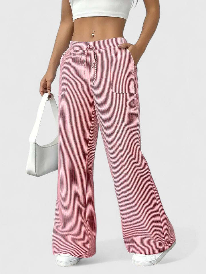 SIERRA – STRIPE FLOW LOUNGE PANTS