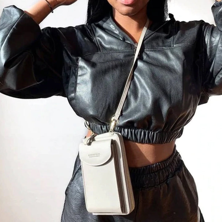 First-class phone case/shoulder bag with zipper | Azura