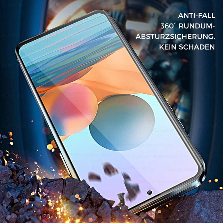 Azura | Samsung magnetic tempered glass double-sided phone case