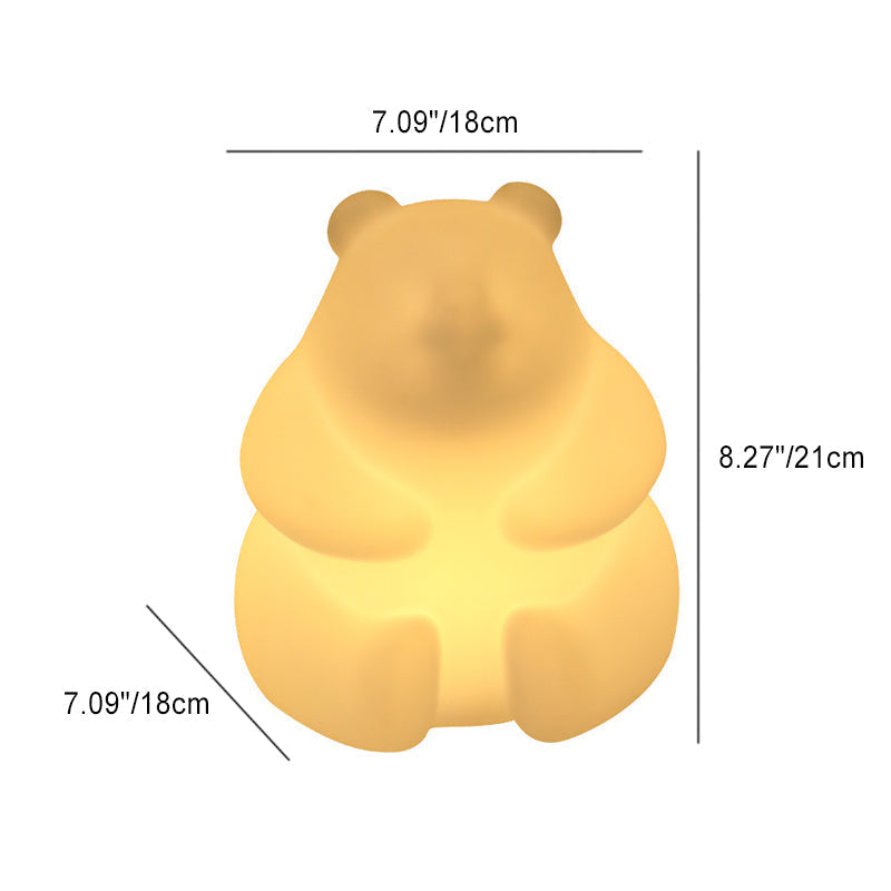 BowLift | Contemporary Creative Bear PE LED Table Lamp for the Living Room