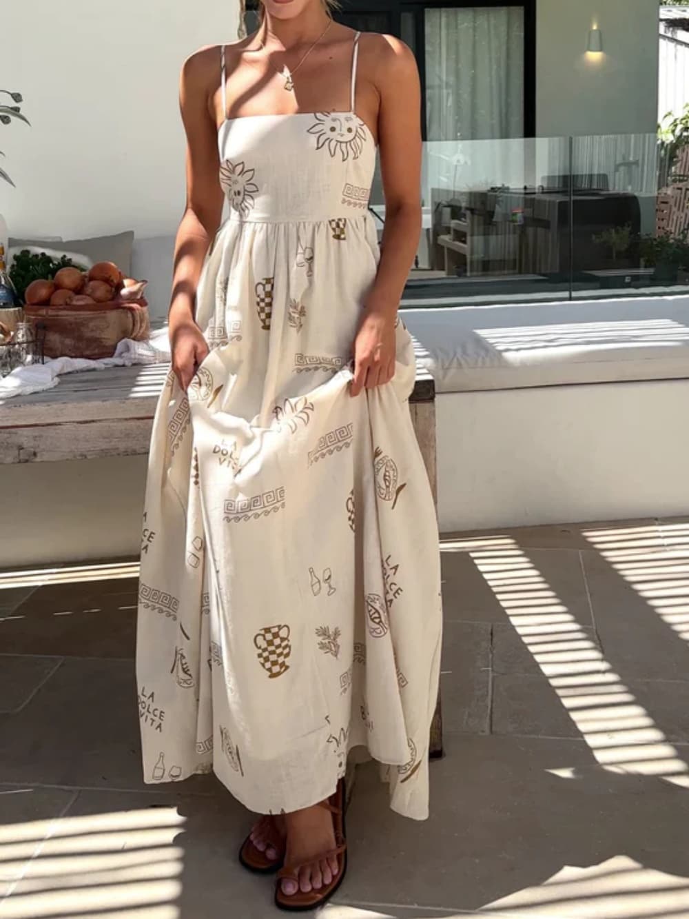 The Boho Charm Maxi Dress