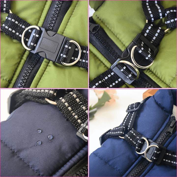 Azura | PupGuard - Winter-Dog Coat with Harness