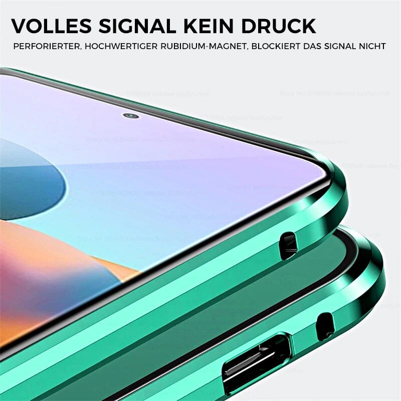 Azura | Samsung magnetic tempered glass double-sided phone case
