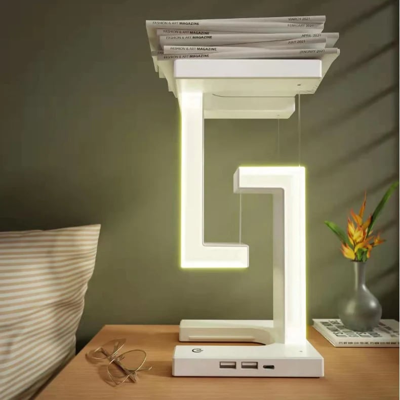Azura | Wireless Charger - GlowCharge - Fast Charging - Magical Atmosphere in the Room
