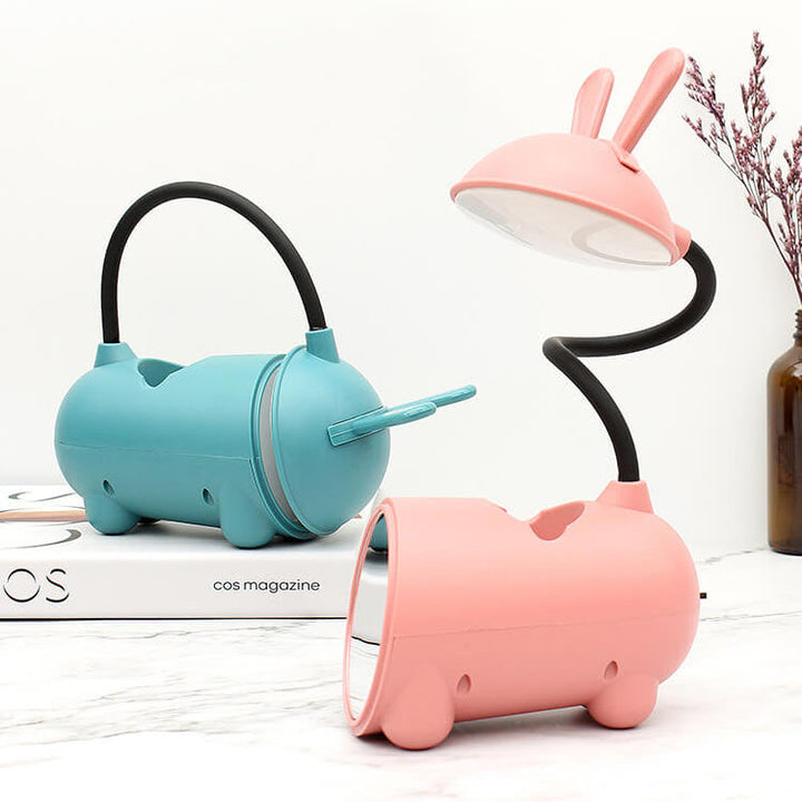 BowLift | Cartoon Creative Rabbit LED Touch USB Pen Holder Desk Lamp