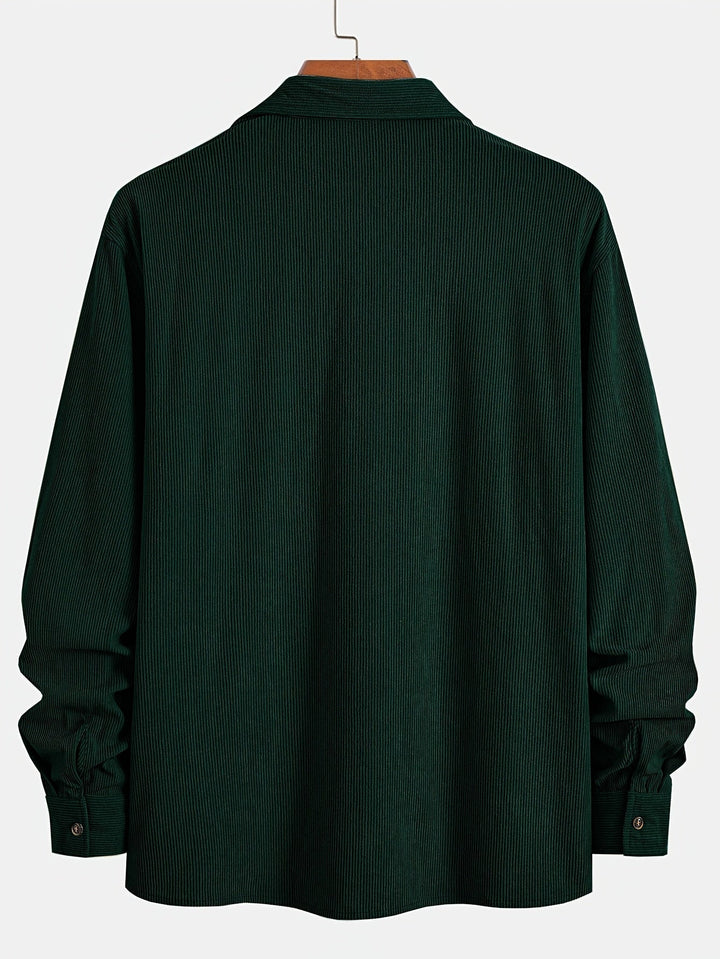Bryce | Ribbed Textured Overshirt