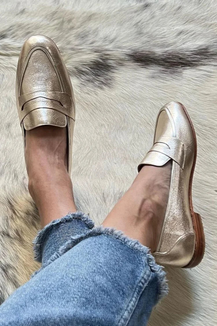 Hillary™ | Patchwork Loafer