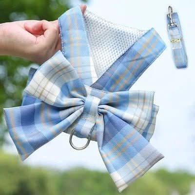 Azura | AURÉLIEN HARNESS – Adjustable dog harness with bow for stylish walks