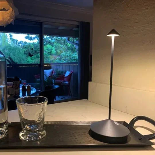 BowLift | LumiZen Minimalist LED Table Lamp | Waterproof and Dimmable Wireless Lighting