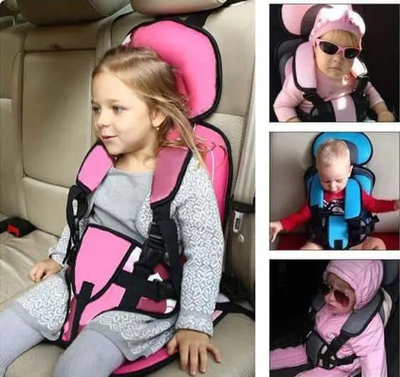 Azura | Portable Child Travel Car Seat | Foldable Safety Booster with 5-Point Harness | Ages 0–12 Years