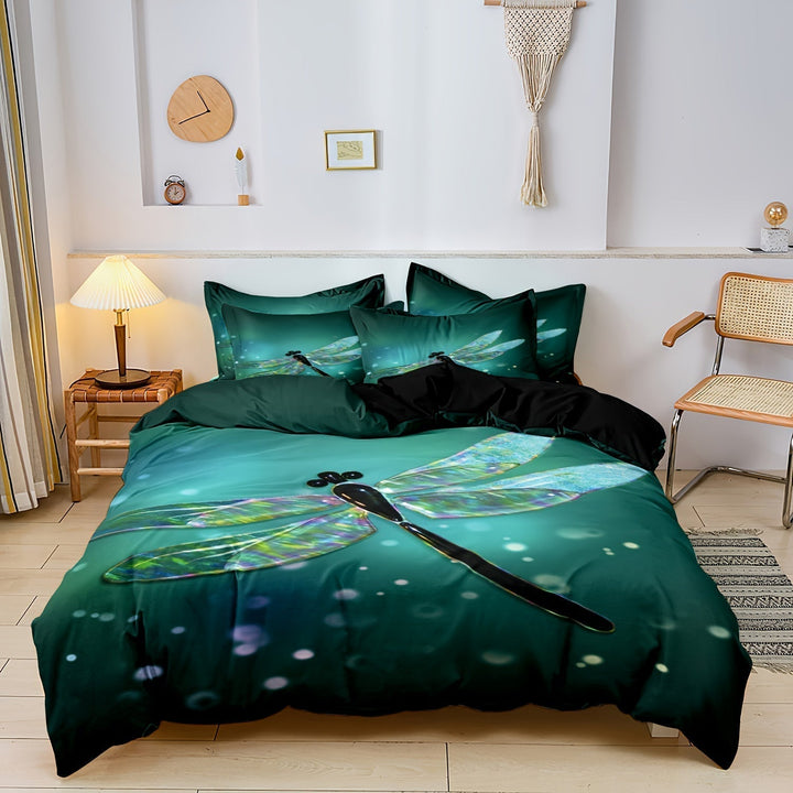 BowLift | Elegant Dragonfly Bedding Set – Luxury, Comfort and Durability