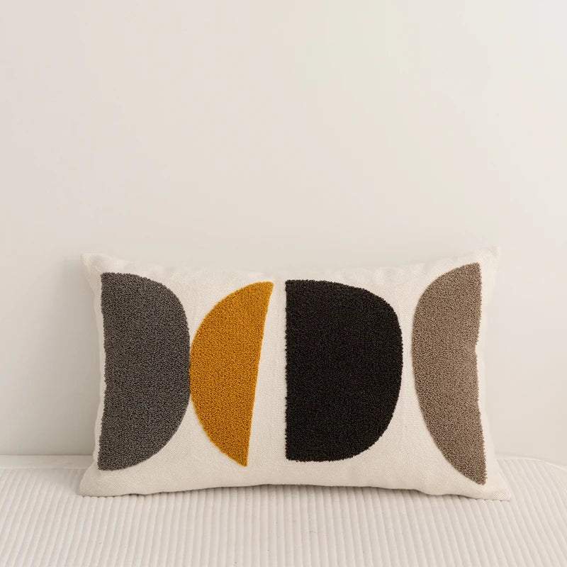 BowLift | Cozy Abstract Embroidery Cushion Covers