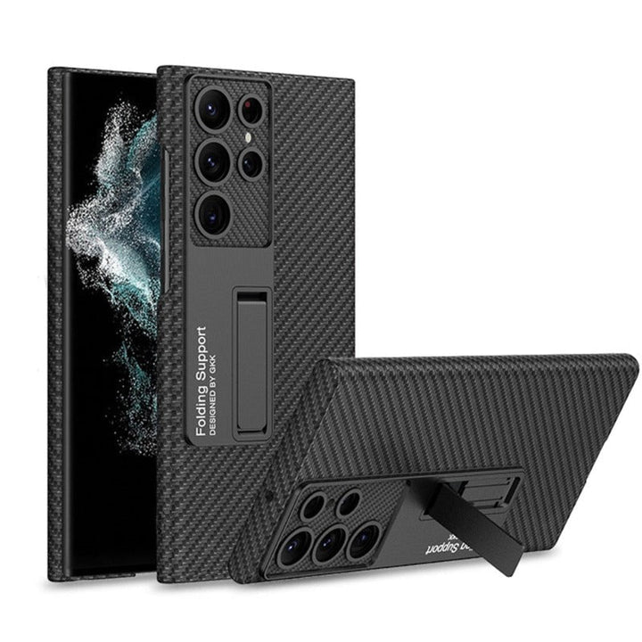Azura | Luxurious, ultra-thin leather phone case, shockproof, for Samsung Galaxy 23