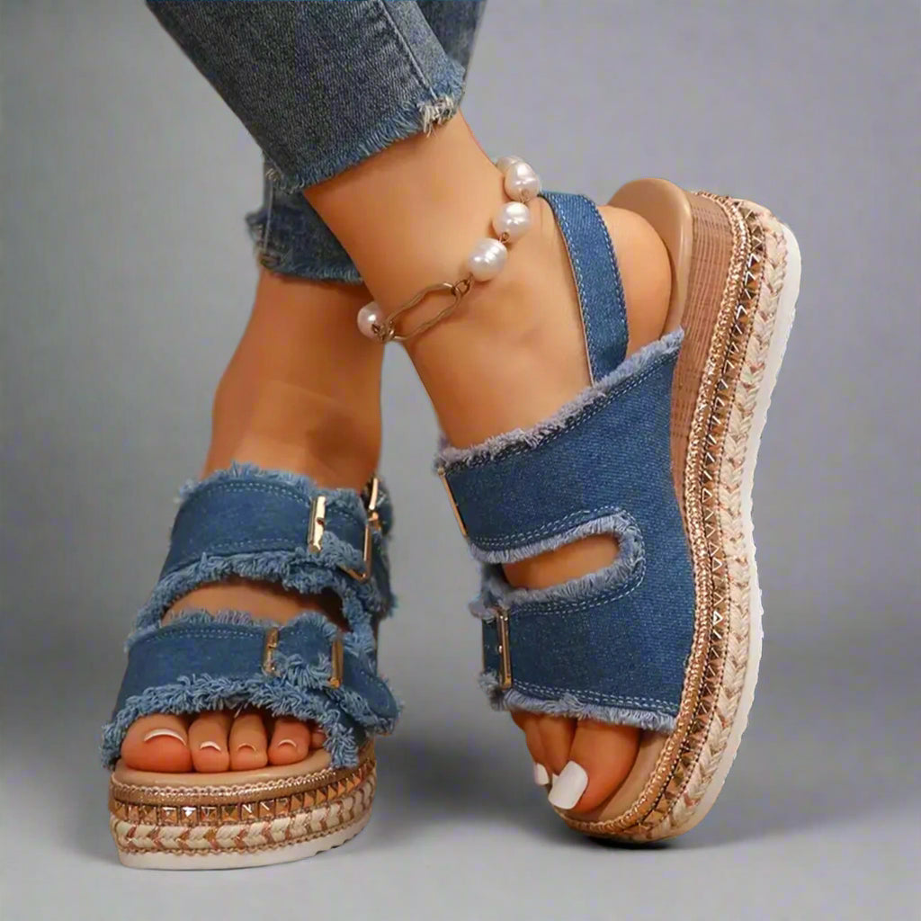Aranka | Comfortable Wedge Sandals for Every Day