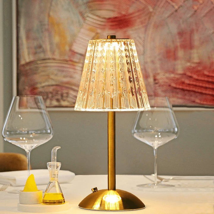 BowLift | AuraGlow Table Lamp - Rechargeable LED Lamp with Dimming Function