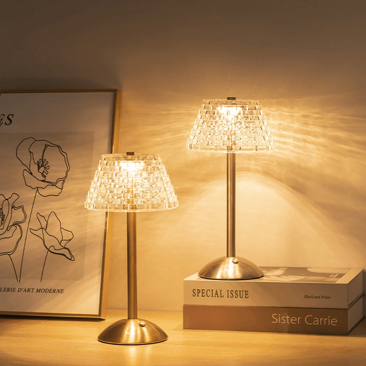 BowLift | AuraGlow Table Lamp - Rechargeable LED Lamp with Dimming Function