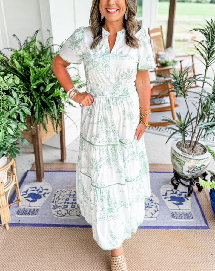 SAVANNAH – TIMELESS ELEGANCE TIERED MAXI DRESS