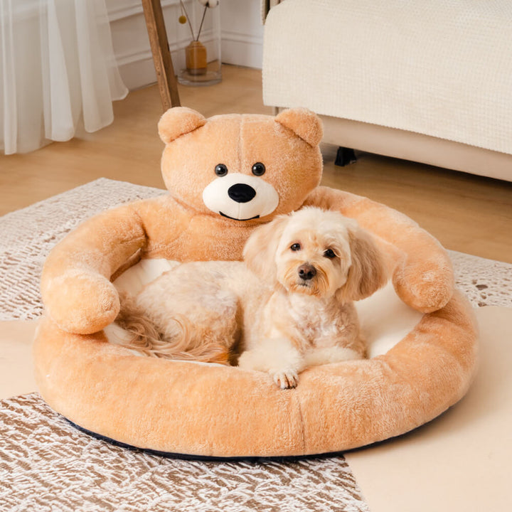 Azura | Cute detachable cuddly bear cat bed
