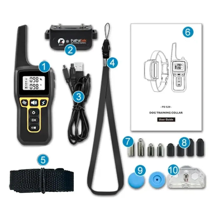 Azura | 1000m Dog Training Collar – Waterproof, Rechargeable with Remote Control for Small, Medium & Large Dogs