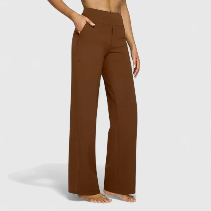 AMIRA – RELAXED WIDE-LEG PANTS