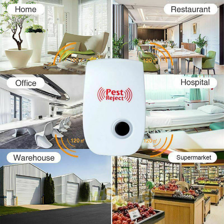 Azura | Ultrasonic Squirrel Repeller Device - Effective Pest Control to Deter Squirrels in 48 Hours for Gardens & Yards