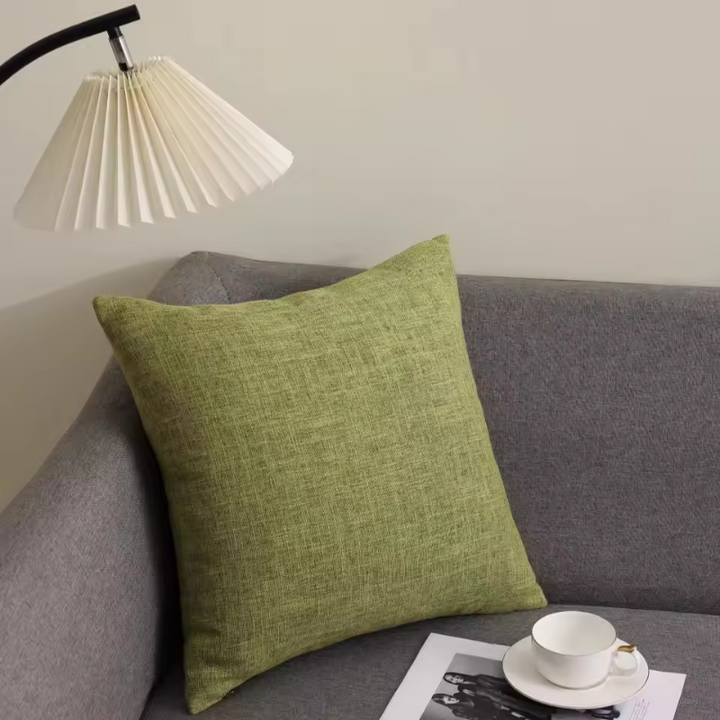 BowLift | Cotton Linen Pillowcases for Decorative Couch and Chair Cushions