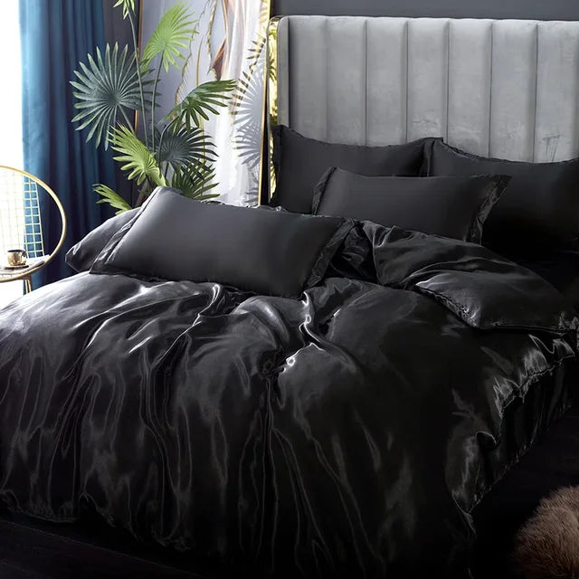 BowLift | Luxury Silk Satin Bedding Set - SilkElegance
