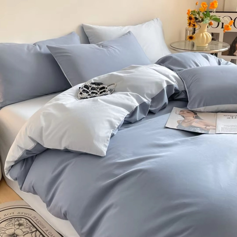 BowLift | Lustova Cotton Duvet Cover | 3pcs Set