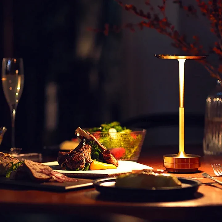 BowLift | Wireless Table Lamp - Dimmable & Rechargeable Waterproof Desk Light