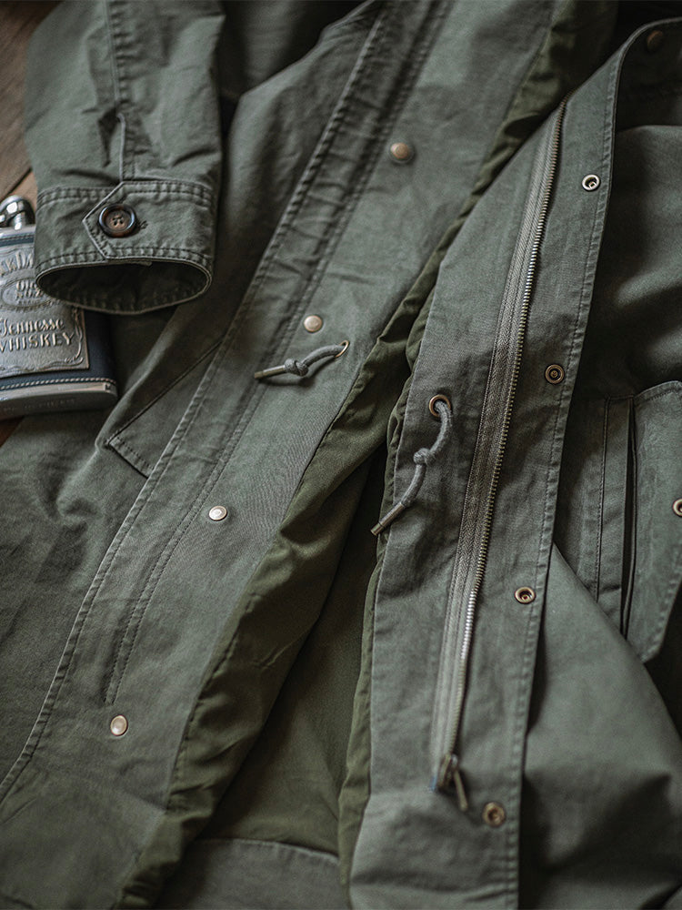 Engelbert - Fishtail Hooded Parka Windproof Jacket