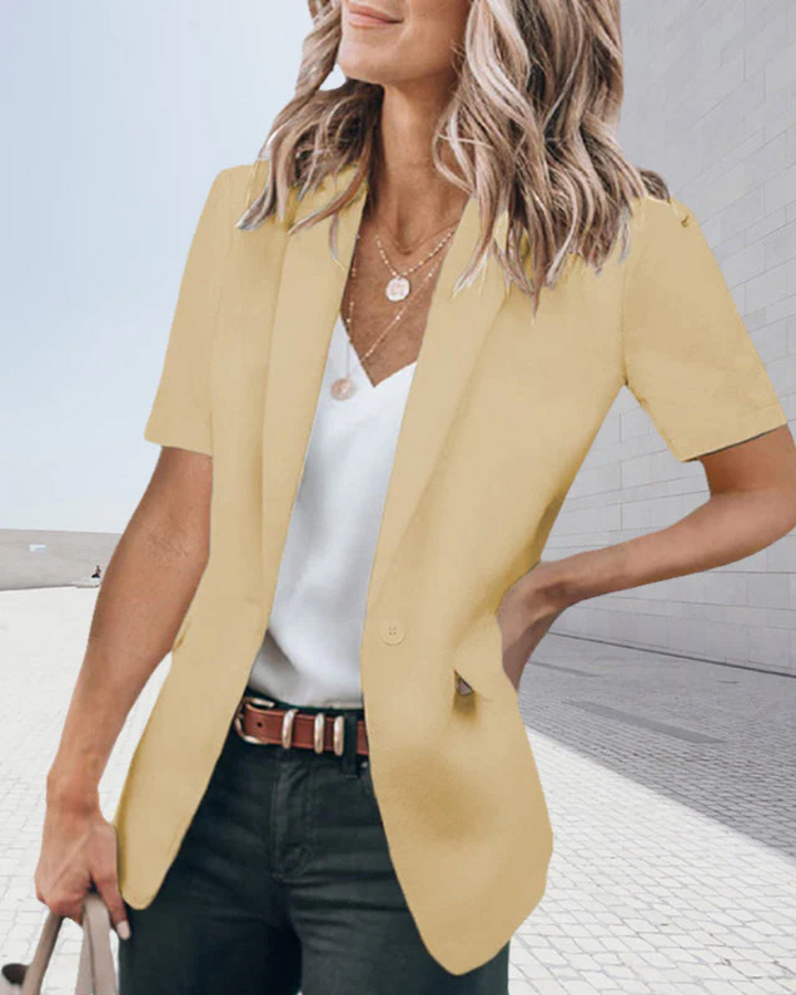 ARALIA - SHORT SLEEVE BLAZER