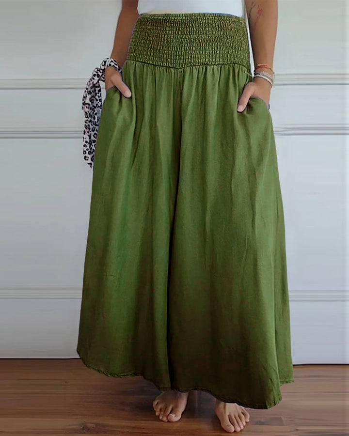 Reina - Comfy Wide-Leg Trousers