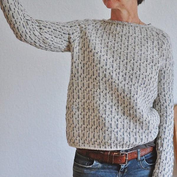 SABRINA – RELAXED TEXTURED KNIT SWEATER
