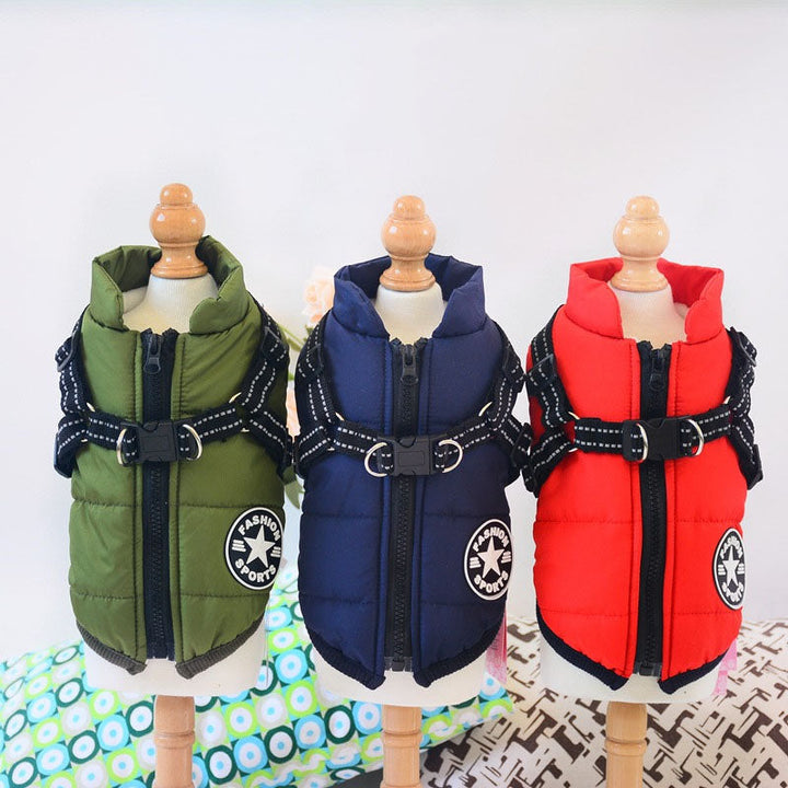 Azura | Waterproof Winter Jacket With Built-In Harness